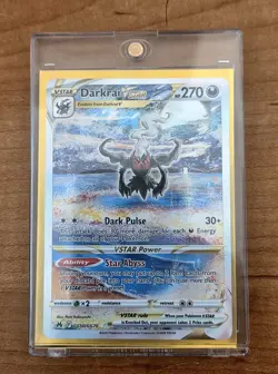 Pokemon Darkrai VSTAR GG50/GG70 Crown Zenith Galarian Gallery Ultra Rare Holo - Image 1