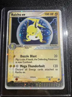 Pokemon Raichu Ex 98/100 EX Sandstorm 2003 Ultra Rare Holo - Image 1