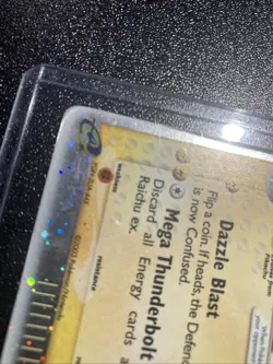 Pokemon Raichu Ex 98/100 EX Sandstorm 2003 Ultra Rare Holo - Image 5