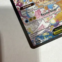 Pokemon Mega Dragonite EX 290/217 Holo Ultra Rare Stage 2 ASCEN HP 370 Full Art - Image 3
