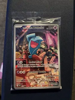 *SEALED* Pokemon Center Stamp PKC Promo 203 Team Rockets Wobbuffet contender - Image 1