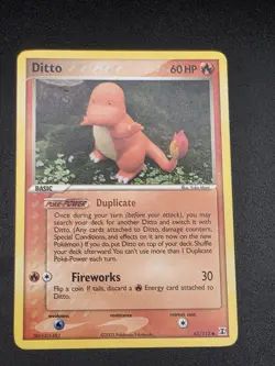 Pokemon TCG Ditto - (Charmander) 061/113 Delta Species Regular LP - Image 1