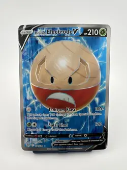 Pokemon TCG Hisuian Electrode V Sword & Shield - Lost Origin 172/196 NM/M - Image 1