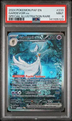 2024 POKEMON PAF EN-PALDEAN FATES SPECIAL ILLUSTRATION RARE GARDEVOIR EX PSA 9 - Image 1
