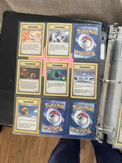 Pokemon TCG Binder Lot Gym Challenge, Base Set, Trainer, Sabrina's Mr. Mime - Image 2