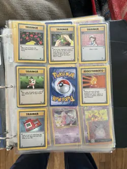 Pokemon TCG Binder Lot Gym Challenge, Base Set, Trainer, Sabrina's Mr. Mime - Image 3