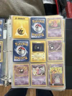 Pokemon TCG Binder Lot Gym Challenge, Base Set, Trainer, Sabrina's Mr. Mime - Image 5