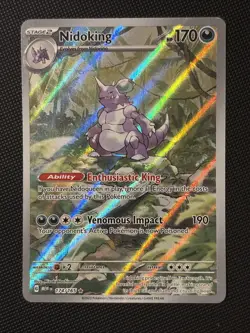 2023 Pokemon MEWen 151 (English) 174/165 Nidoking - Image 1