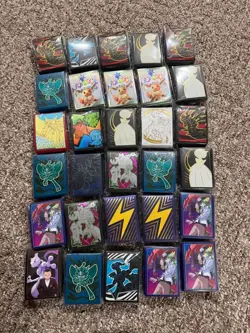 Pokemon ETB Sleeve Lot Various Sets (30 Packs of Sleeves) - Image 1