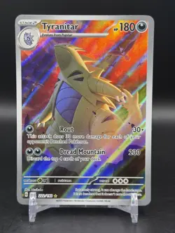 Tyranitar 222/193 Sv02: Paldea Evolved Illustration Rare English Pokemon NM - Image 1