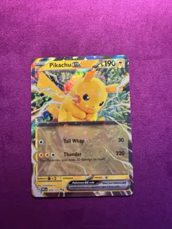 Pikachu ex - 028/131 - Pokemon TCG Prismatic Evolutions Double Rare NM - Image 1