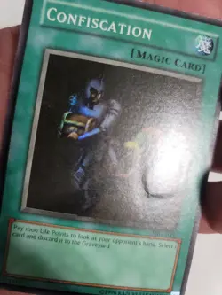 Yugioh Confiscation MRL-038 Super Rare Magic Card - Image 4