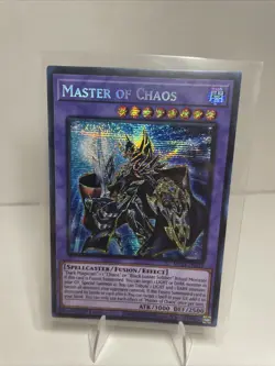 YU-GI-OH! Master of Chaos. MP23-EN018. 1st Edition Prismatic Secret Rare Card - Image 1