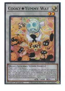 Cooky Yummy Way - JUSH-EN020 - Super Rare - YuGiOh - Image 1