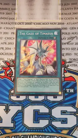 The Gaze Of Timaeus-MZMU-EN013-Secret Rare-1st Edition-Yugioh! - Image 1