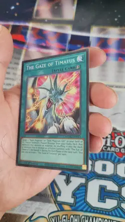 The Gaze Of Timaeus-MZMU-EN013-Secret Rare-1st Edition-Yugioh! - Image 3