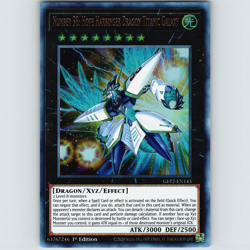 Yugioh Number 38: Hope Harbinger Dragon Titanic Galaxy GFP2-EN143 Ultra - NM💎 - Image 1