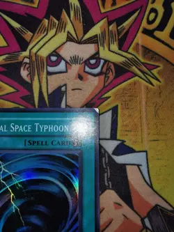 Mystical Space Typhoon db1-en031 (LP) Super Rare Yu-Gi-Oh! - Image 2