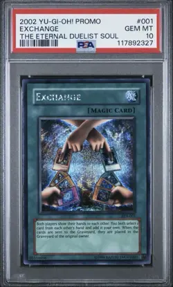 Yugioh Exchange, Zoa, Acid Trap Hole, Salmandra, And Seiyaryu All Psa 10 - Image 2