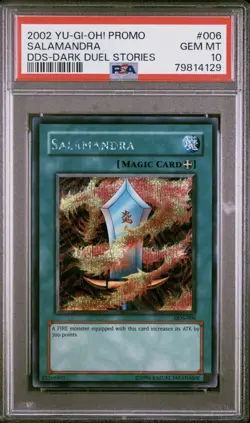 Yugioh Exchange, Zoa, Acid Trap Hole, Salmandra, And Seiyaryu All Psa 10 - Image 4