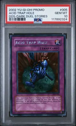 Yugioh Exchange, Zoa, Acid Trap Hole, Salmandra, And Seiyaryu All Psa 10 - Image 5