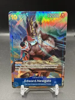 OP13-042 Edward Newgate Alt Art One Piece Carrying on His Will - NM - Image 1