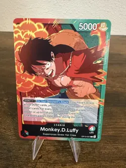 Monkey D Luffy (Leader) OP13-001 Carrying On His Will - One Piece - Image 1