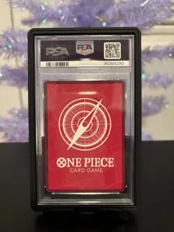 2024 ONE PIECE PROMOS PSA MAGAZINE EXCLUSIVE #060 MONKEY D. LUFFY PSA 10 w/ GG - Image 3