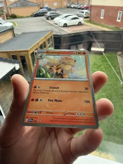 Pokemon Card Arcanine 011 Black Star Promo Holo Near Mint - Image 1