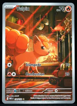 Vulpix #138/132 Mega Evolution NM/M Pokemon Card - Image 1