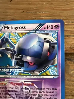 Metagross BW75 Plasma Freeze Black Star Promo Stamped Holo Pokemon Card. NM+ - Image 3