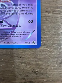 Metagross BW75 Plasma Freeze Black Star Promo Stamped Holo Pokemon Card. NM+ - Image 5