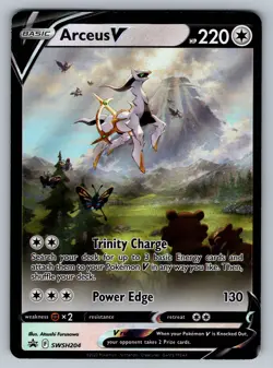 Arceus V Promo SWSH: Sword & Shield Promo Cards SWSH204 LP - Image 1