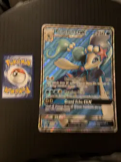 JUMBO Primarina GX Oversized Promo Card SM39 Black Star Promo 2017 Pokemon LP - Image 2