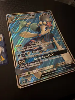 JUMBO Primarina GX Oversized Promo Card SM39 Black Star Promo 2017 Pokemon LP - Image 3