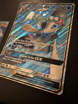 JUMBO Primarina GX Oversized Promo Card SM39 Black Star Promo 2017 Pokemon LP - Image 5