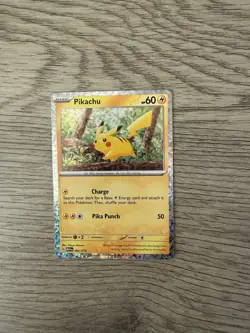 Pikachu Promo McDonald's Promos 2024 002/015 Holo Pokemon Card - Image 1