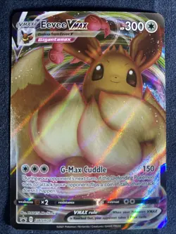 Eevee VMAX SWSH087 SWSH: Sword & Shield Promo Cards Holo - Image 1