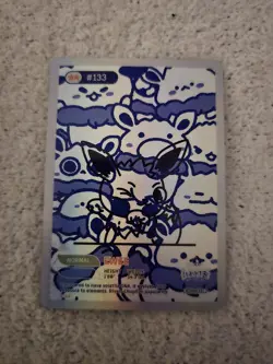 Pocket Beasts Eevee Alternate Art Holo Card - Image 1