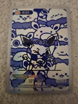 Pocket Beasts Eevee Alternate Art Holo Card - Image 2
