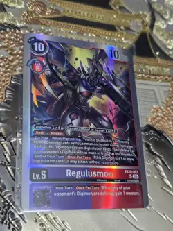 Digimon Card Game Regulusmon Super Rare Sinister Order EX10-053 SR - Image 1