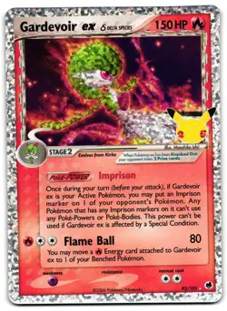 Gardevoir ex 93/101 - Celebrations: Classic Collection Pokemon TCG - LP Card - Image 1