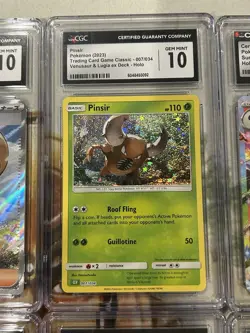 Pokemon CGC Graded Card Lot of 10 Slabs Full Art Double Rare English Japanese 🔥 - Image 5