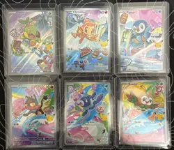 Pokemon First Partner Illustration Collection Series 1 Promos On Hand 6 cards - Image 1