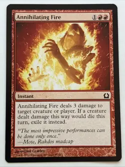 MTG Return to Ravnica Annihilating Fire 85/274 NM - Image 1