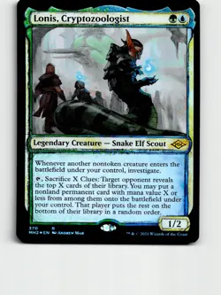 Lonis Cryptozoologist Showcase 370 Modern Horizons 2 Magic The Gathering Foil LP - Image 1