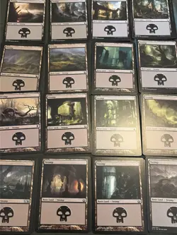 MTG Basic Land Pack (Magic The Gathering) - 30 Basic Swamps - Image 1
