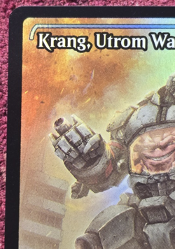 Krang, Utrom Warlord Showcase Foil 0290 MTG Teenage Mutant Ninja Turtles MINT - Image 2