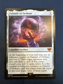 MTG Palantir of Orthanc - UB - The Lord of the Rings (LTR) NM - Image 1