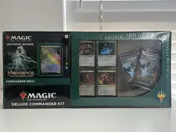 MTG Magic The Gathering - Lord of the Rings Deluxe Commander Kit - Elven Council - Image 1